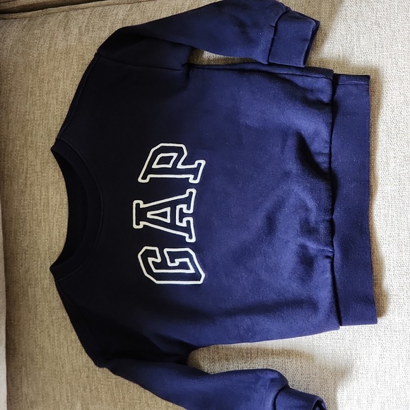 GAP Kids Navy Sweatshirt and Joggers Set Size 2 (BABY) - Picture 3 of 7